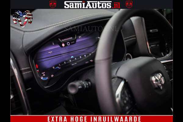 Dodge Ram 1500 Night Premium | Full Option | De Meest Luxe Pick-Up in zijn Klasse | Comfortabele Dubbele Cabine met Royale 5 Zitplaatsen | BPM vrij | Nu Leverbaar uit Voorraad | Voorraad Nr 2282 - 3332