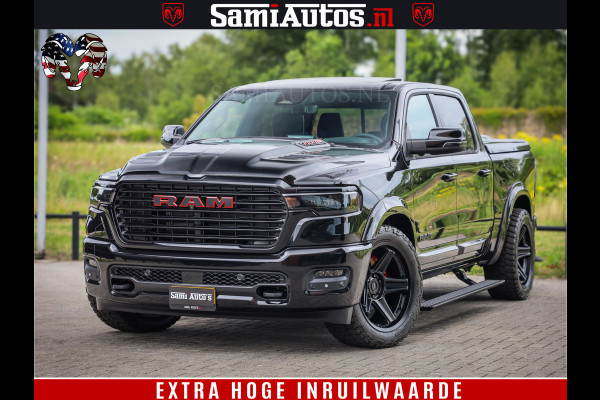 Dodge Ram 1500 Night Premium | Full Option | De Meest Luxe Pick-Up in zijn Klasse | Comfortabele Dubbele Cabine met Royale 5 Zitplaatsen | BPM vrij | Nu Leverbaar uit Voorraad | Voorraad Nr 2282 - 3332