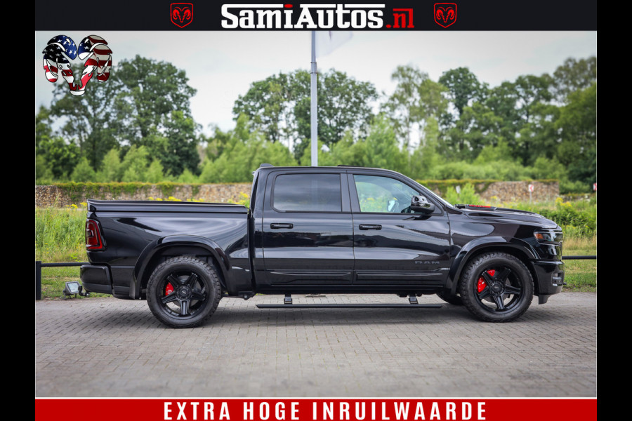 Dodge Ram 1500 Night Premium | Full Option | De Meest Luxe Pick-Up in zijn Klasse | Comfortabele Dubbele Cabine met Royale 5 Zitplaatsen | BPM vrij | Nu Leverbaar uit Voorraad | Voorraad Nr 2282 - 3332