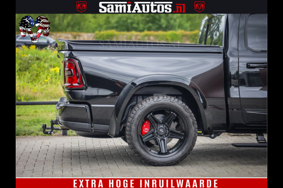 Dodge Ram 1500 Night Premium | Full Option | De Meest Luxe Pick-Up in zijn Klasse | Comfortabele Dubbele Cabine met Royale 5 Zitplaatsen | BPM vrij | Nu Leverbaar uit Voorraad | Voorraad Nr 2282 - 3332