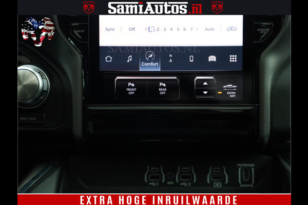 Dodge Ram 1500 Night Premium | Full Option | De Meest Luxe Pick-Up in zijn Klasse | Comfortabele Dubbele Cabine met Royale 5 Zitplaatsen | BPM vrij | Nu Leverbaar uit Voorraad | Voorraad Nr 2282 - 3332