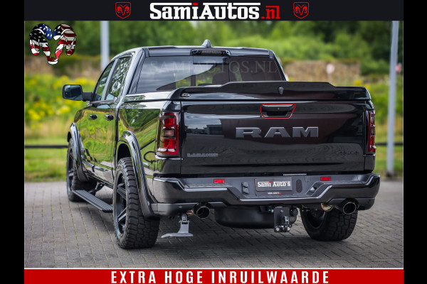 Dodge Ram 1500 Night Premium | Full Option | De Meest Luxe Pick-Up in zijn Klasse | Comfortabele Dubbele Cabine met Royale 5 Zitplaatsen | BPM vrij | Nu Leverbaar uit Voorraad | Voorraad Nr 2282 - 3332
