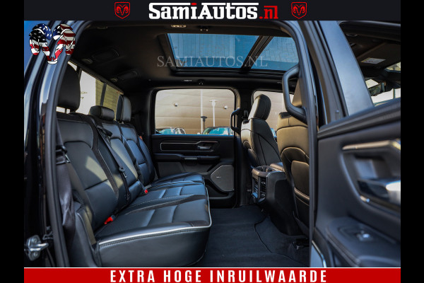 Dodge Ram 1500 Night Premium | Full Option | De Meest Luxe Pick-Up in zijn Klasse | Comfortabele Dubbele Cabine met Royale 5 Zitplaatsen | BPM vrij | Nu Leverbaar uit Voorraad | Voorraad Nr 2282 - 3332