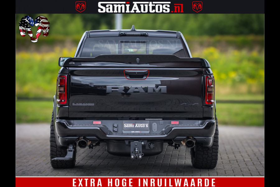Dodge Ram 1500 Night Premium | Full Option | De Meest Luxe Pick-Up in zijn Klasse | Comfortabele Dubbele Cabine met Royale 5 Zitplaatsen | BPM vrij | Nu Leverbaar uit Voorraad | Voorraad Nr 2282 - 3332