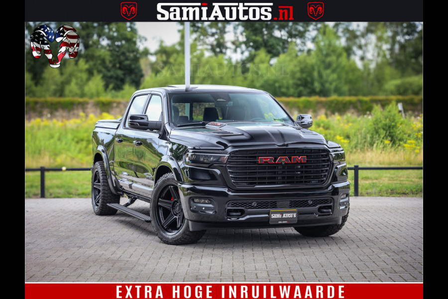 Dodge Ram 1500 Night Premium | Full Option | De Meest Luxe Pick-Up in zijn Klasse | Comfortabele Dubbele Cabine met Royale 5 Zitplaatsen | BPM vrij | Nu Leverbaar uit Voorraad | Voorraad Nr 2282 - 3332