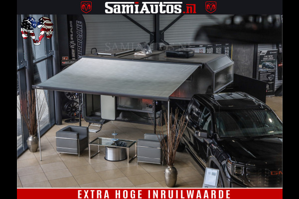 Dodge Ram 1500 €15000,- VOORDEEL | CAMPER / AFZET UNIT | SHOWROOM MODEL | 4 PERSOONS | AIRCO | ZONNEPANEEL | VERWARMING | DOUCHE | WC | LUIFEL | 4 SLAAP PLAATSEN | Let Op: Investeer in deze unieke afzetunit camper en verdien direct!