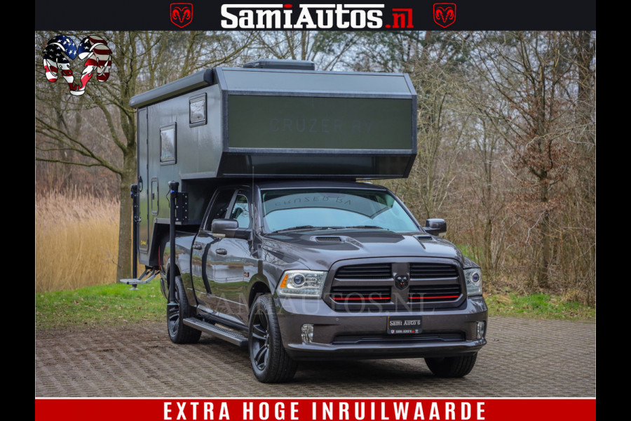 Dodge Ram 1500 €15000,- VOORDEEL | CAMPER / AFZET UNIT | SHOWROOM MODEL | 4 PERSOONS | AIRCO | ZONNEPANEEL | VERWARMING | DOUCHE | WC | LUIFEL | 4 SLAAP PLAATSEN | Let Op: Investeer in deze unieke afzetunit camper en verdien direct!