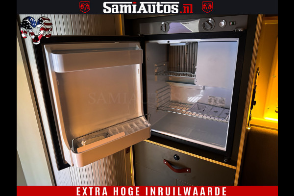 Dodge Ram 1500 €15000,- VOORDEEL | CAMPER / AFZET UNIT | SHOWROOM MODEL | 4 PERSOONS | AIRCO | ZONNEPANEEL | VERWARMING | DOUCHE | WC | LUIFEL | 4 SLAAP PLAATSEN | Let Op: Investeer in deze unieke afzetunit camper en verdien direct!