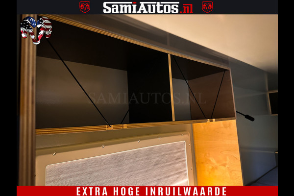 Dodge Ram 1500 €15000,- VOORDEEL | CAMPER / AFZET UNIT | SHOWROOM MODEL | 4 PERSOONS | AIRCO | ZONNEPANEEL | VERWARMING | DOUCHE | WC | LUIFEL | 4 SLAAP PLAATSEN | Let Op: Investeer in deze unieke afzetunit camper en verdien direct!