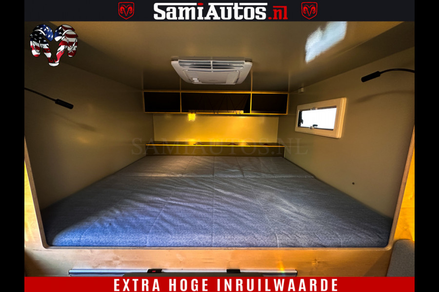 Dodge Ram 1500 €15000,- VOORDEEL | CAMPER / AFZET UNIT | SHOWROOM MODEL | 4 PERSOONS | AIRCO | ZONNEPANEEL | VERWARMING | DOUCHE | WC | LUIFEL | 4 SLAAP PLAATSEN | Let Op: Investeer in deze unieke afzetunit camper en verdien direct!