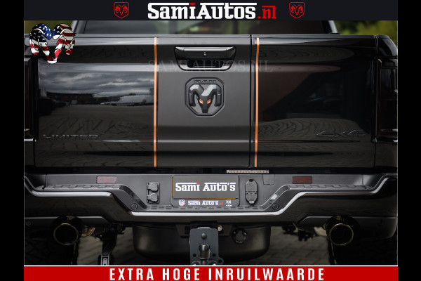 Dodge Ram 1500 Limited SPORT H.O 540HP 706Nm | Massage + Full Option | De Meest Luxe en Volle Pick-Up in zijn Klasse | Comfortabele Dubbele Cabine met Royale 5 Zitplaatsen | BPM vrij | Nu Leverbaar uit Voorraad | Voorraad Nr 2355 - 5149