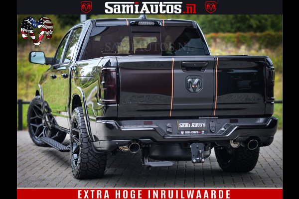 Dodge Ram 1500 Limited SPORT H.O 540HP 706Nm | Massage + Full Option | De Meest Luxe en Volle Pick-Up in zijn Klasse | Comfortabele Dubbele Cabine met Royale 5 Zitplaatsen | BPM vrij | Nu Leverbaar uit Voorraad | Voorraad Nr 2355 - 5149