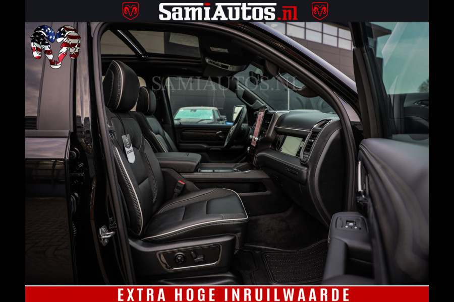 Dodge Ram 1500 Limited SPORT H.O 540HP 706Nm | Massage + Full Option | De Meest Luxe en Volle Pick-Up in zijn Klasse | Comfortabele Dubbele Cabine met Royale 5 Zitplaatsen | BPM vrij | Nu Leverbaar uit Voorraad | Voorraad Nr 2355 - 5149