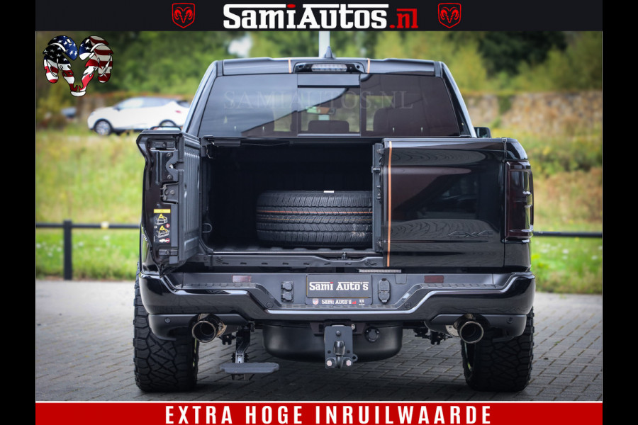 Dodge Ram 1500 Limited SPORT H.O 540HP 706Nm | Massage + Full Option | De Meest Luxe en Volle Pick-Up in zijn Klasse | Comfortabele Dubbele Cabine met Royale 5 Zitplaatsen | BPM vrij | Nu Leverbaar uit Voorraad | Voorraad Nr 2355 - 5149