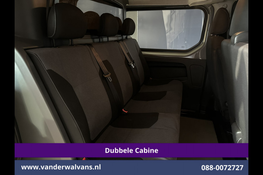 Opel Vivaro 1.6 CDTI 122pk L2H1 Dubbele cabine Euro6 Airco | 6-Zits | LED | Navigatie | Cruisecontrol Parkeersensoren