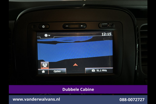 Opel Vivaro 1.6 CDTI 122pk L2H1 Dubbele cabine Euro6 Airco | 6-Zits | LED | Navigatie | Cruisecontrol Parkeersensoren
