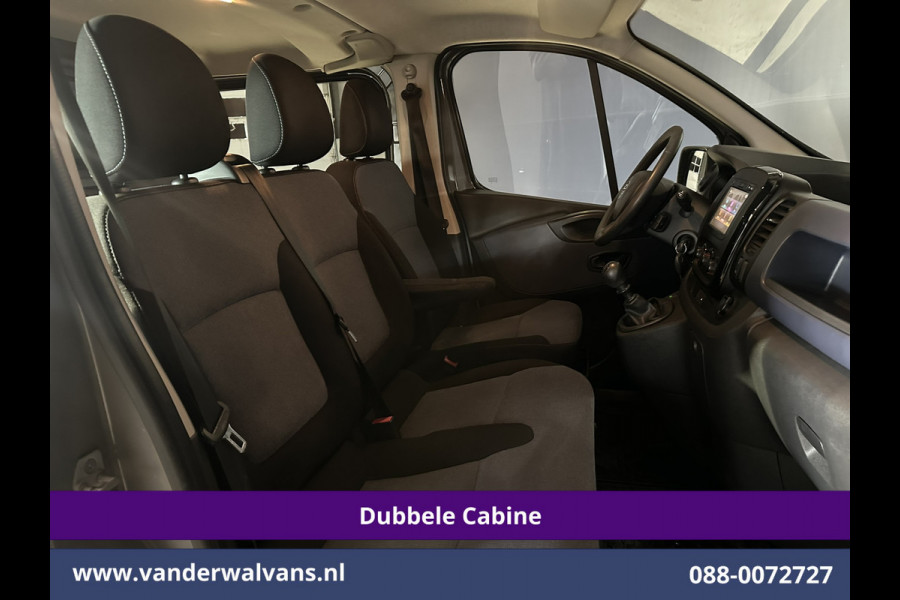 Opel Vivaro 1.6 CDTI 122pk L2H1 Dubbele cabine Euro6 Airco | 6-Zits | LED | Navigatie | Cruisecontrol Parkeersensoren