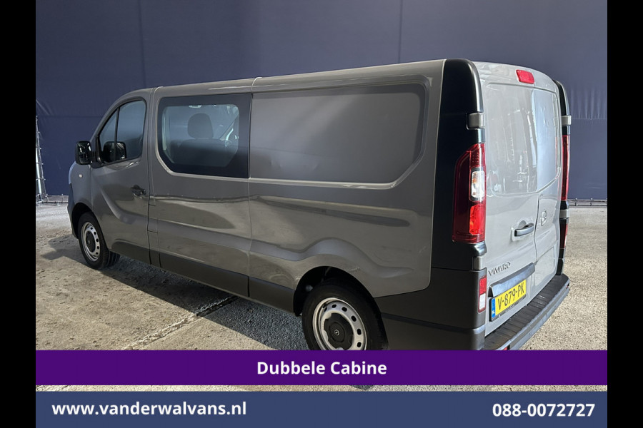 Opel Vivaro 1.6 CDTI 122pk L2H1 Dubbele cabine Euro6 Airco | 6-Zits | LED | Navigatie | Cruisecontrol Parkeersensoren