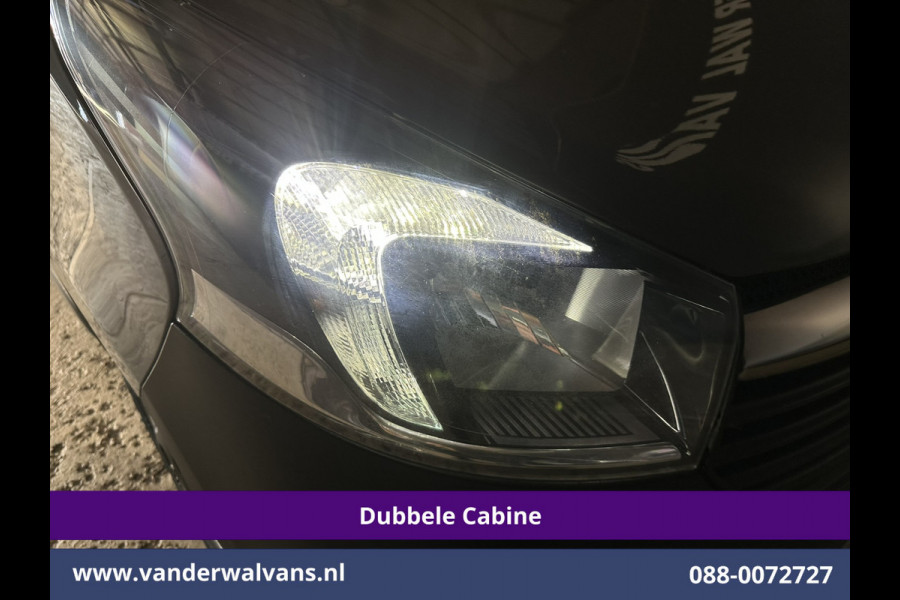 Opel Vivaro 1.6 CDTI 122pk L2H1 Dubbele cabine Euro6 Airco | 6-Zits | LED | Navigatie | Cruisecontrol Parkeersensoren