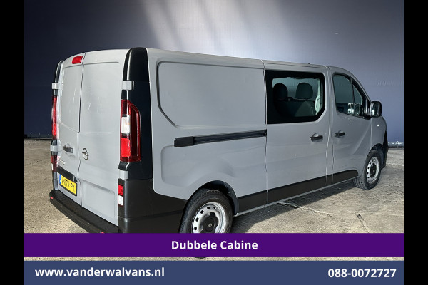 Opel Vivaro 1.6 CDTI 122pk L2H1 Dubbele cabine Euro6 Airco | 6-Zits | LED | Navigatie | Cruisecontrol Parkeersensoren