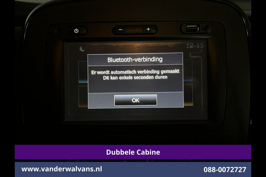 Opel Vivaro 1.6 CDTI 122pk L2H1 Dubbele cabine Euro6 Airco | 6-Zits | LED | Navigatie | Cruisecontrol Parkeersensoren