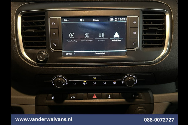 Peugeot Expert 1.6 BlueHDI L1H1 Euro6 Airco | Navigatie | Apple Carplay | Android Auto | Cruisecontrol | Trekhaak Parkeersensoren, Bijrijdersbank
