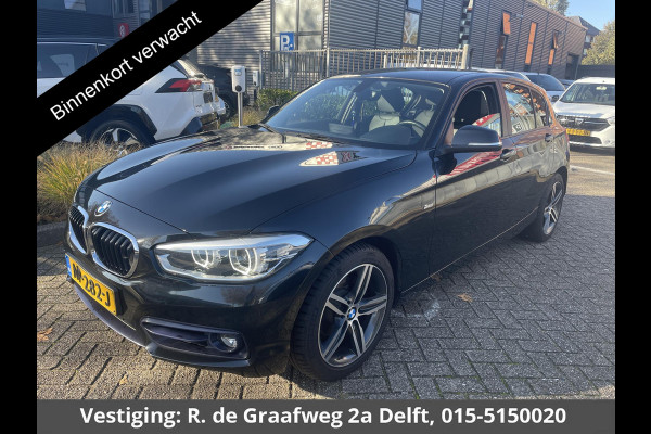 BMW 1-serie 118d High Executive Automaat | Navigatie | Leder | Stoelverwarming |