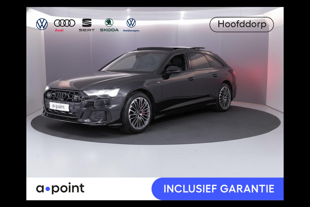 Audi A6 Avant 55 TFSI e quattro S edition 367pk | Panoramadak | Head up Display | Wegklapbare trekhaak | Adaptieve cruise controle | Parkeercamera