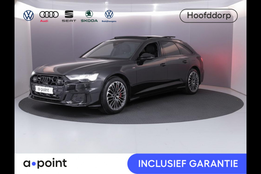 Audi A6 Avant 55 TFSI e quattro S edition 367pk | Panoramadak | Head up Display | Wegklapbare trekhaak | Adaptieve cruise controle | Parkeercamera