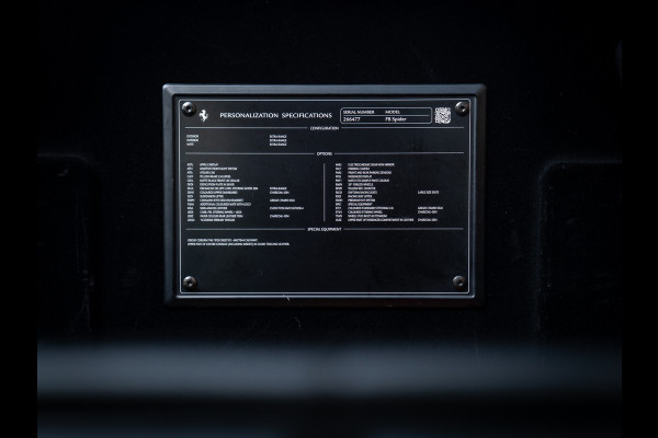 Ferrari F8 Spider 3.9 V8 HELE | Atelier Car | Grigio Coburn | Daytona Racing Seats | Lift | Pass. display