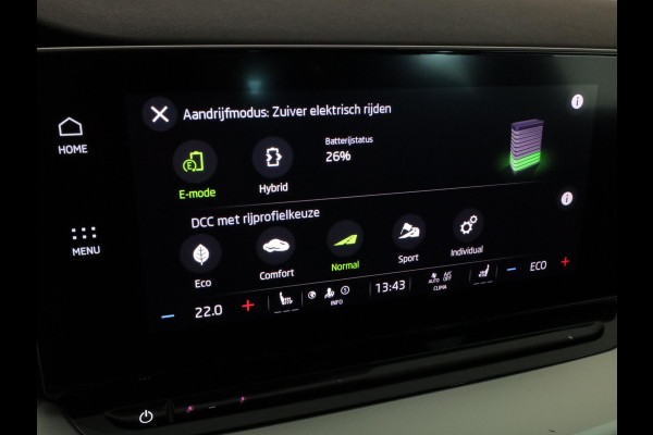 Škoda Octavia Combi 1.4 TSI iV PHEV Business Edition Plus 204pk| Navi| trekhaak| 18'LM-velgen |verwarmde stln+voorruit| SOH 94%