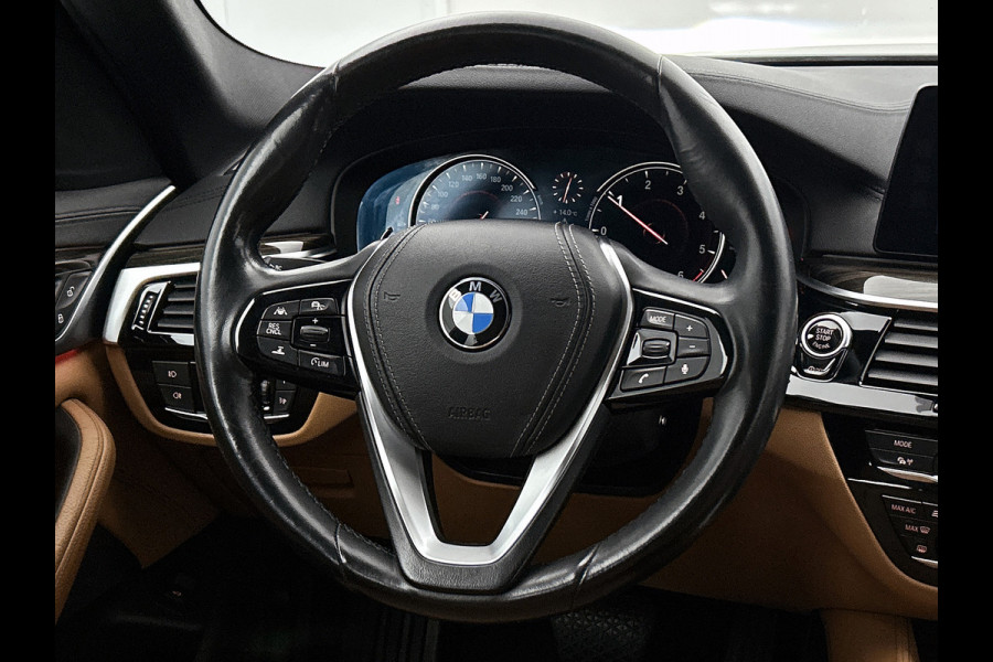 BMW 5 Serie 520d High Executive(NL-auto, Dealer OnderH, Comfort Zetels, Stuur/stoel Verwarming, 360 camera, active Cruise, Etc)