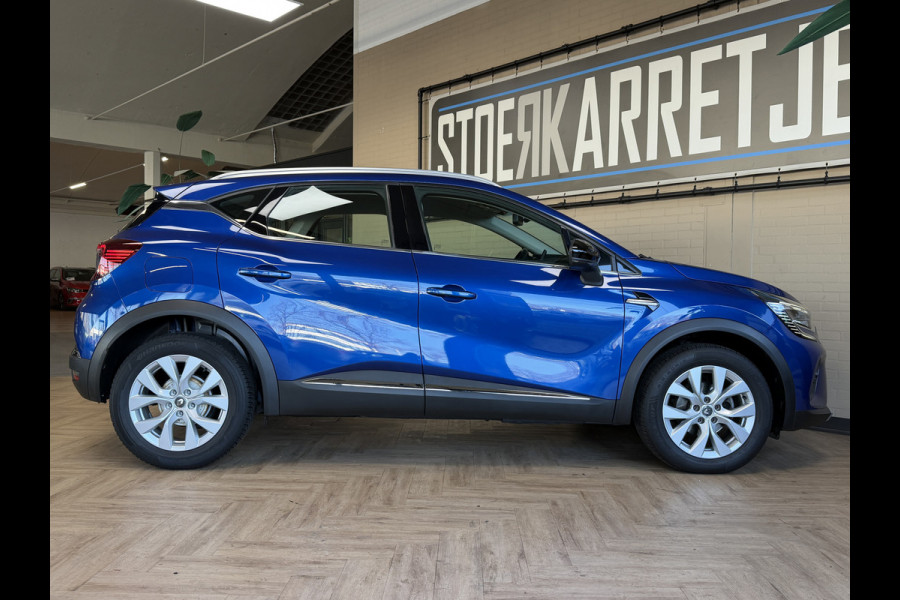 Renault Captur 1.3 TCe AUT 130 Intens | Groot Navi | Carplay | 17" | Stoelverwarming | Camera | PDC V+A | Keyless | 100% Renault onderhouden!