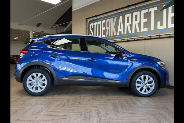 Renault Captur 1.3 TCe AUT 130 Intens | Groot Navi | Carplay | 17" | Stoelverwarming | Camera | PDC V+A | Keyless | 100% Renault onderhouden!