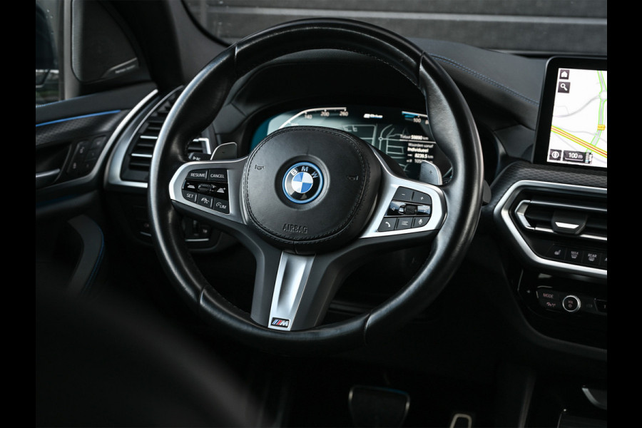BMW X3 xDrive30e HIGH EXECUTIVE | M-SPORT | PERFORMANCE SEATS | FULL-STYLING | PANORAMADAK | HEAD-UP | HARMAN/KARDON | AMBIANCE INTERIE