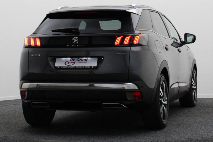 Peugeot 3008 1.6 HYbrid 225 GT Panoramadak, ACC, Camera, Apple Carplay, Sfeerverlichting, LED, DAB, 18''