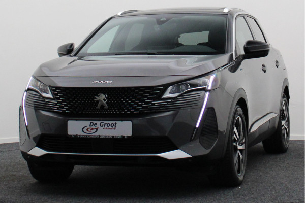 Peugeot 3008 1.6 HYbrid 225 GT Panoramadak, ACC, Camera, Apple Carplay, Sfeerverlichting, LED, DAB, 18''