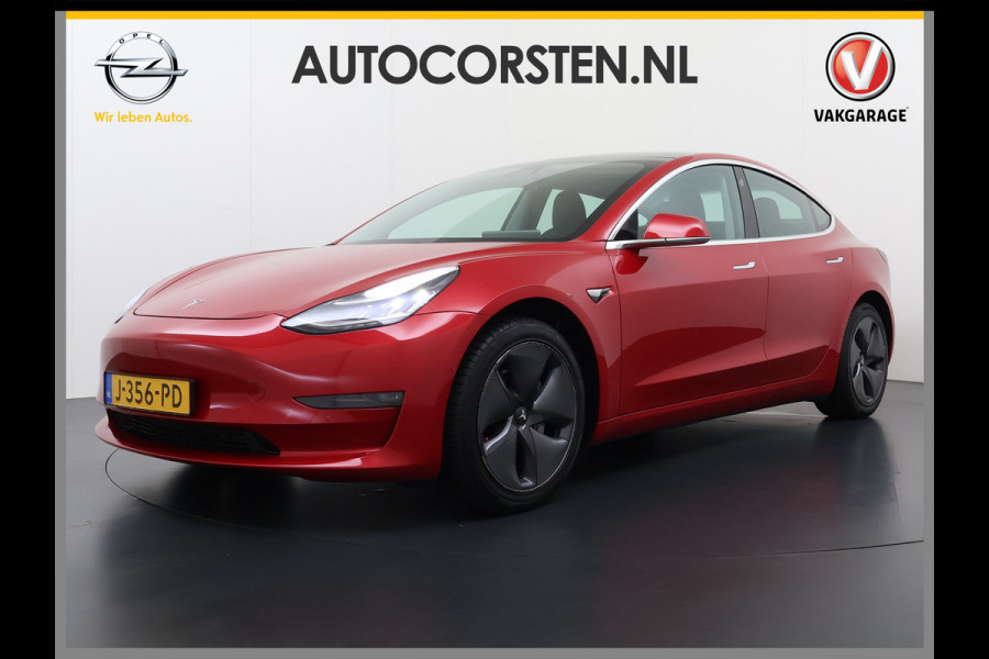 Tesla Model 3 Long Range AWD 75kWh 463PK Lmv FSD-3 Computer 18"Lm  Premium Audio AutoPilot Panoramadak Camera's Leer Adaptive-Cruise-Control+S 4WD Stoel en achterbank verwarming Elektr.Stoelen+Memory+Easy-Entry WiFi Origineel Nederlandse Auto Garantie op Accu/Motor tot 28-09-2028/192.000km
