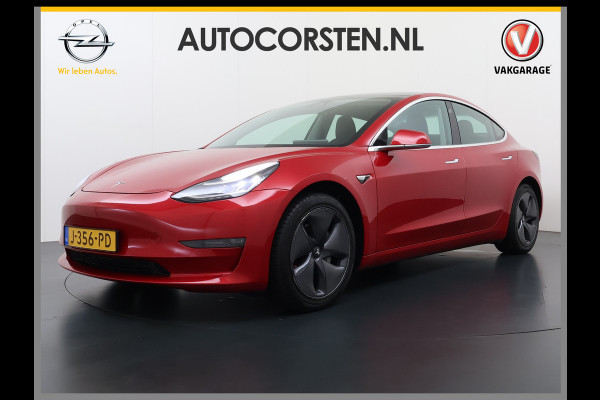 Tesla Model 3 Long Range AWD 75kWh 463PK Lmv FSD-3 Computer 18"Lm  Premium Audio AutoPilot Panoramadak Camera's Leer Adaptive-Cruise-Control+S 4WD Stoel en achterbank verwarming Elektr.Stoelen+Memory+Easy-Entry WiFi Origineel Nederlandse Auto Garantie op Accu/Motor tot 28-09-2028/192.000km