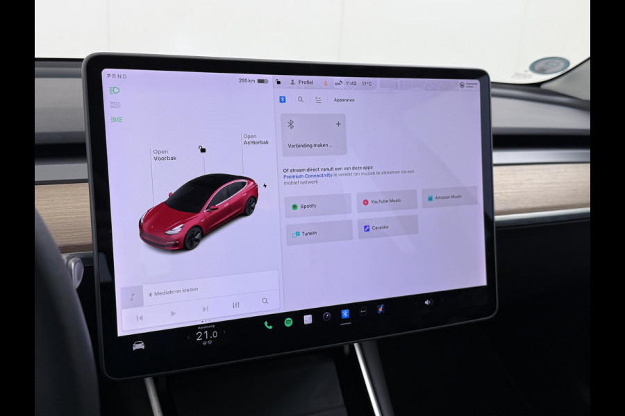Tesla Model 3 Long Range AWD 75kWh 463PK Lmv FSD-3 Computer 18"Lm  Premium Audio AutoPilot Panoramadak Camera's Leer Adaptive-Cruise-Control+S 4WD Stoel en achterbank verwarming Elektr.Stoelen+Memory+Easy-Entry WiFi Origineel Nederlandse Auto Garantie op Accu/Motor tot 28-09-2028/192.000km