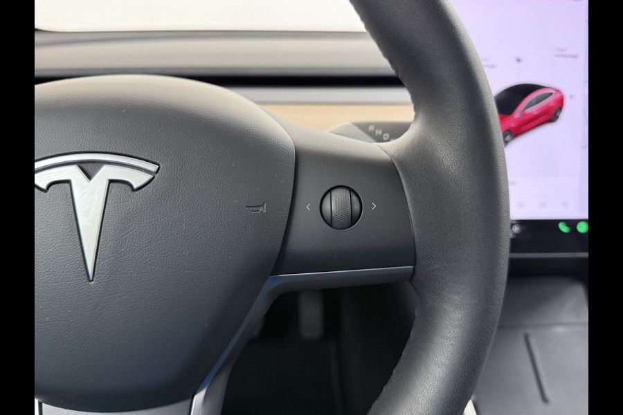 Tesla Model 3 Long Range AWD 75kWh 463PK Lmv FSD-3 Computer 18"Lm  Premium Audio AutoPilot Panoramadak Camera's Leer Adaptive-Cruise-Control+S 4WD Stoel en achterbank verwarming Elektr.Stoelen+Memory+Easy-Entry WiFi Origineel Nederlandse Auto Garantie op Accu/Motor tot 28-09-2028/192.000km