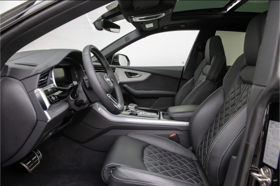 Audi Q8 60 TFSI e quattro Competition Pano, RS stoelen, Head-Up, Aero-Pack, Laser Light, 23"