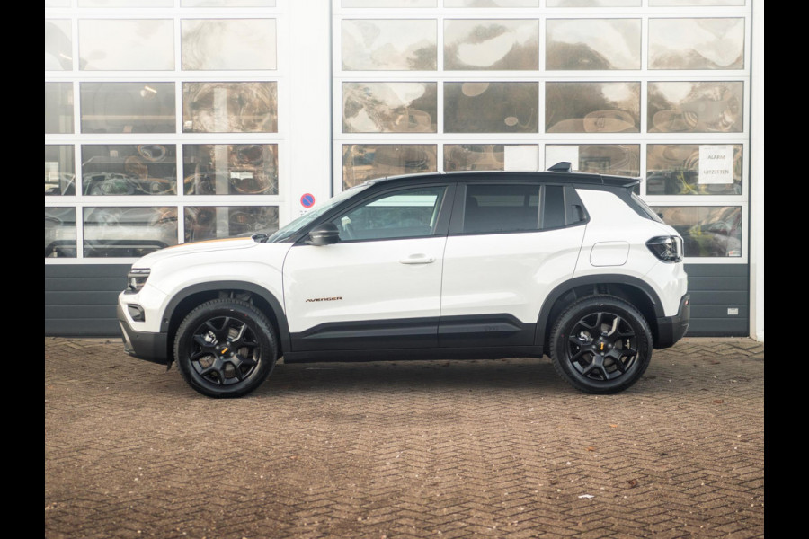 Jeep Avenger 1.2T 4xe The North Face | Schuif/Kanteldak | Clima | Apple Carplay | Adapt. Cruise | Elektr. A-Klep | Keyless | Navi | Stoel&Stuurverwarming