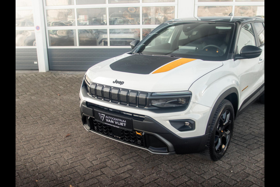 Jeep Avenger 1.2T 4xe The North Face | Schuif/Kanteldak | Clima | Apple Carplay | Adapt. Cruise | Elektr. A-Klep | Keyless | Navi | Stoel&Stuurverwarming