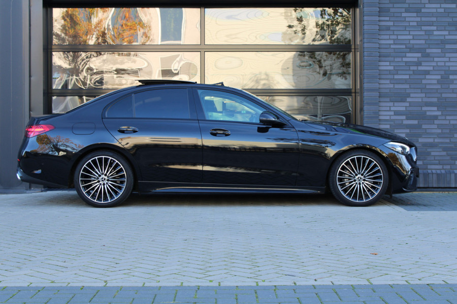Mercedes-Benz C-Klasse 200 AMG Line | PANO | SFEER | CARPLAY | STOELVERWARMING | 19 INCH |