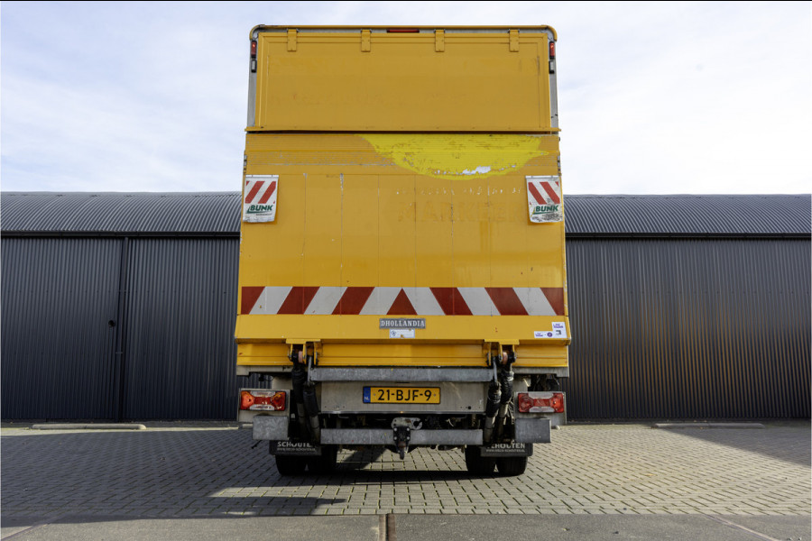 Iveco 70C17 Bakwagen met Laadklep | Luchtvering | Climate | Cruise | Tachograaf | 3.5T Trekgewicht | Sperdifferentieel | Euro 6