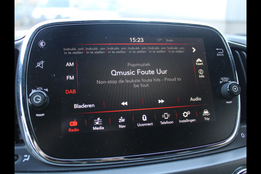 Fiat 500 0.9 TwinAir Turbo Sport | MAT GROEN | NAVIGATIE | LEDEREN BEKLEDING |