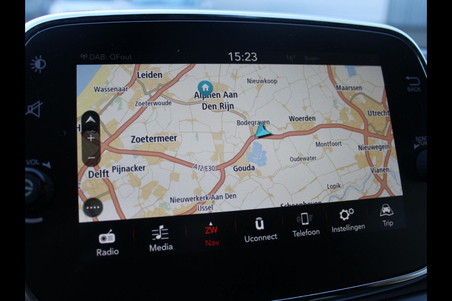 Fiat 500 0.9 TwinAir Turbo Sport | MAT GROEN | NAVIGATIE | LEDEREN BEKLEDING |