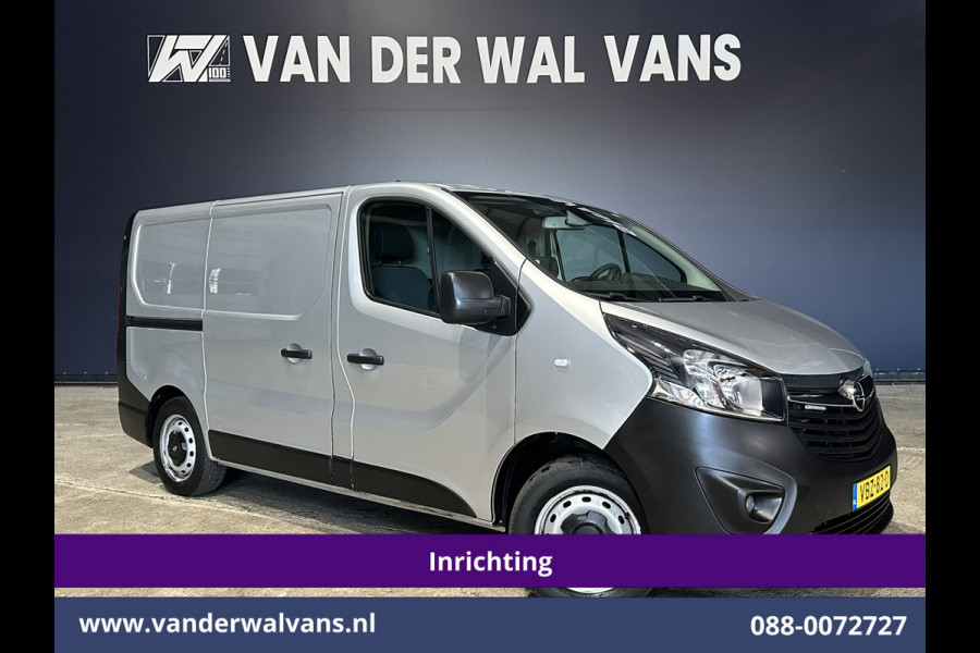 Opel Vivaro 1.6CDTI 126pk L1H1 inrichting Euro6 Airco | Navigatie | Camera | LED | Cruisecontrol Parkeersensoren, Achterklep