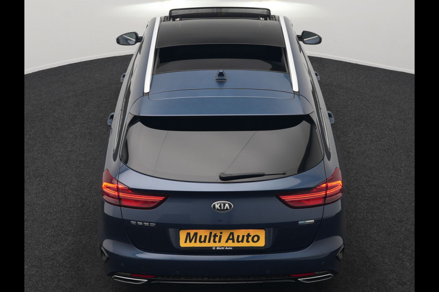 Kia Ceed Sportswagon 1.6 GDI ExecutiveLine Plug In Hybrid 141pk PHEV | Panodak | Adaptive Cruise | Camera | Lederen Sportstoelen Ventilatie & Memory | Apple Carplay | Keyless | Blis | Navigatie | DAB |